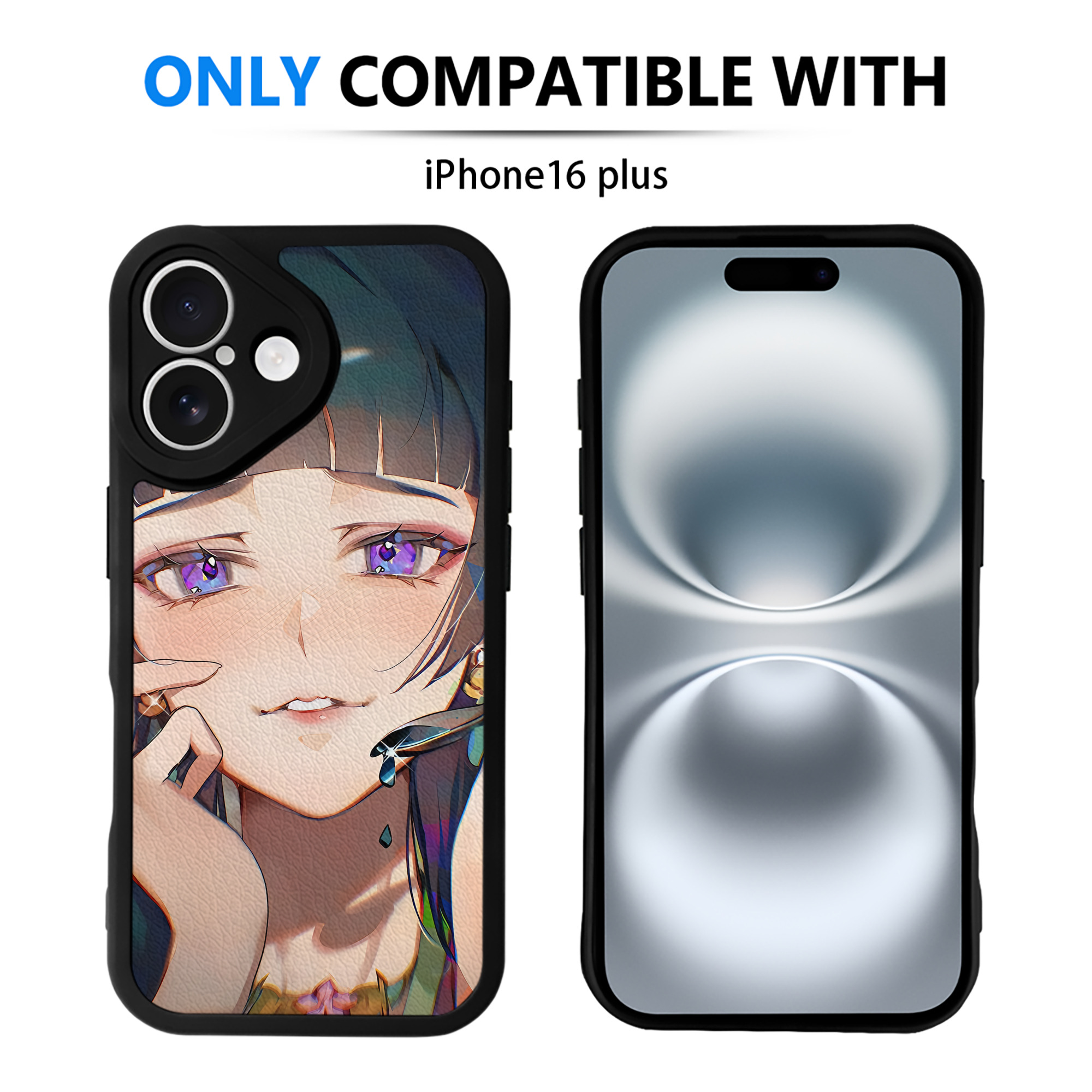 （画像用） 薬屋のひとりごと The Apothecary Diaries 【iPhone 16シリーズ対応】シリコンスマホケース（レザー調） 材質：シリコン